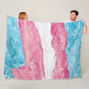 Transgender Pride   Fleece Blanket