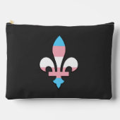 Transgender pride fleur-de-lis etui (Voorkant)