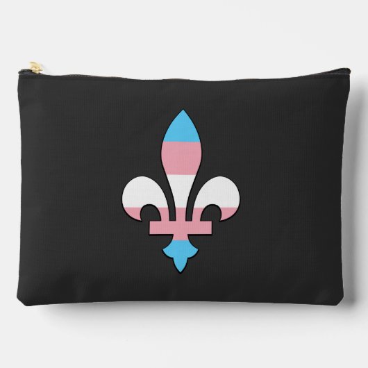 Transgender pride fleur-de-lis etui (Voorkant)