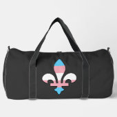 Transgender pride fleur-de-lis plunjezak (Voorkant)