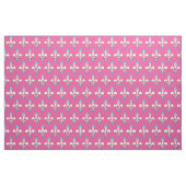 Transgender pride fleur-de-lis stof (Fat Quarter)