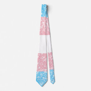 Transgender Pride Glitter Stropdas