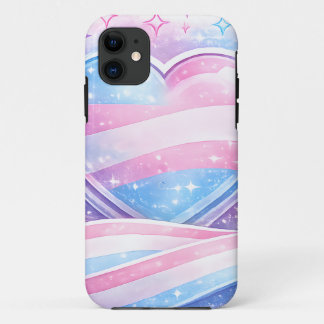 Transgender Pride Hart Galaxy Case-Mate iPhone Case