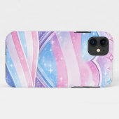 Transgender Pride Hart Galaxy Case-Mate iPhone Case (Achterkant (horizontaal))