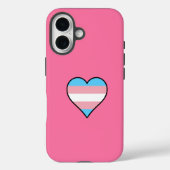 Transgender pride harten Case-Mate iPhone case (Achterkant)