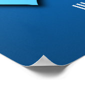 Transgender pride harten Poster (Hoek)