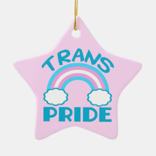 Transgender Pride Keramisch Ornament