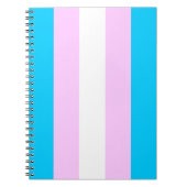 Transgender Pride-laptop Notitieboek (Voorkant)
