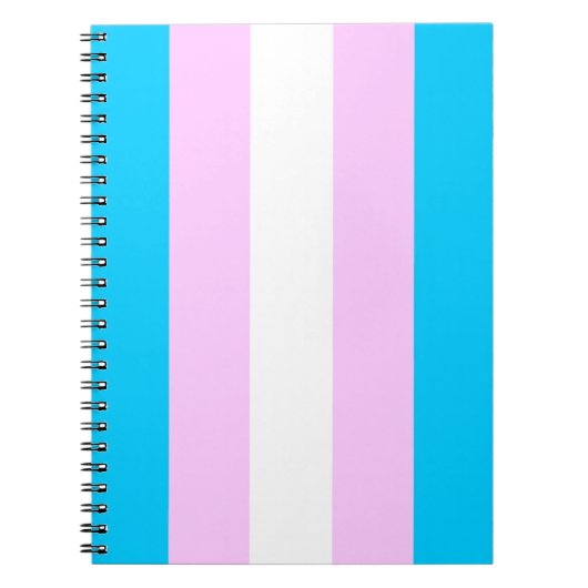 Transgender Pride-laptop Notitieboek (Voorkant)