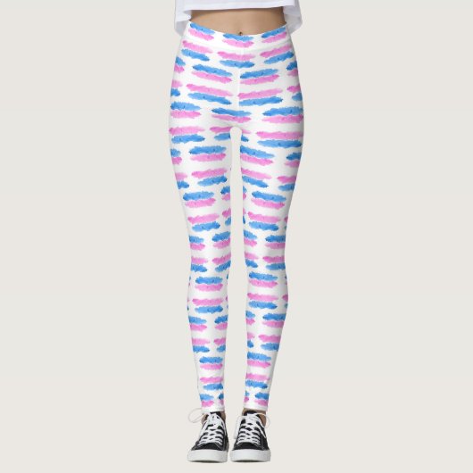 Transgender Pride Leggings (Voorkant)