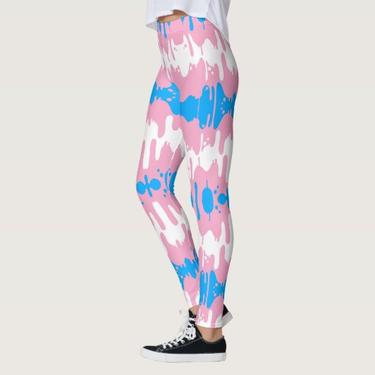 Transgender Pride LGBTQ Leggings (Links)