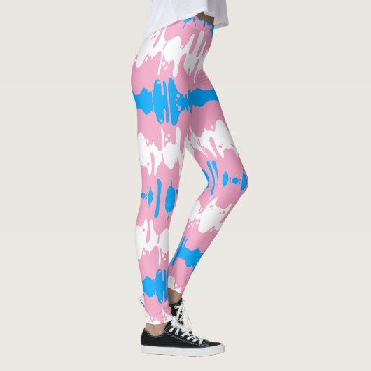 Transgender Pride LGBTQ Leggings (Rechts)