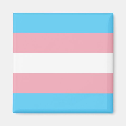 Transgender Pride Magneet (Voorkant)