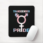 Transgender Pride Muismat (Met muis)
