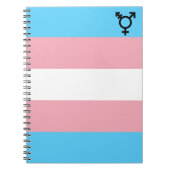 Transgender Pride Notitieboek (Voorkant)