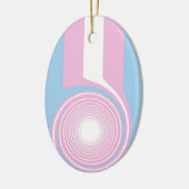 Transgender Pride Ornament (Links)