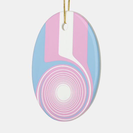 Transgender Pride Ornament (Links)