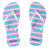 Transgender Pride Parade Striped Flag Monogram