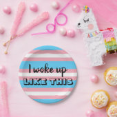 Transgender Pride Party Papieren Bordje (Feest)