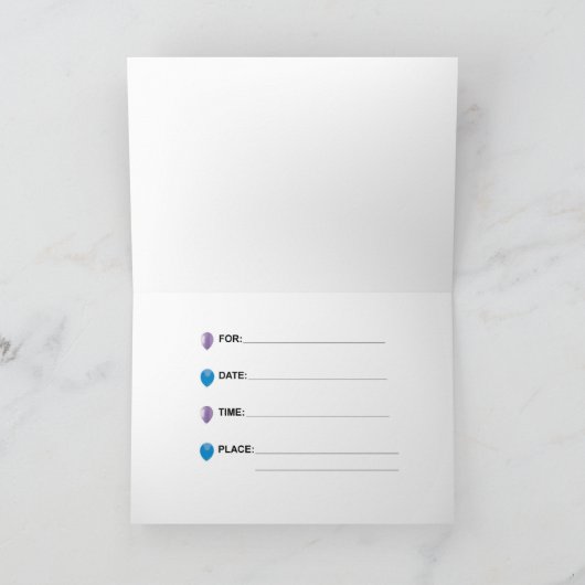 Transgender Pride Party uitnodiging (Binnen)