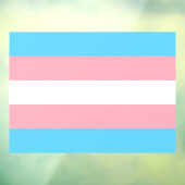 Transgender Pride Raamsticker (Vel 3)