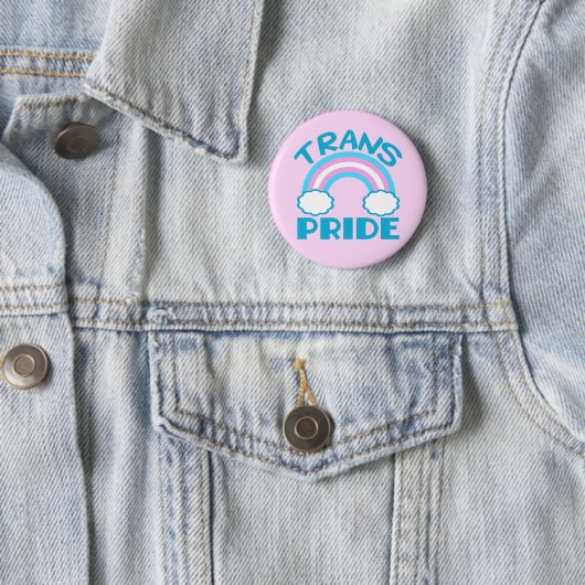 Transgender Pride Ronde Button 5,7 Cm (In situ)