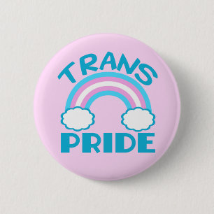 Transgender Pride Ronde Button 5,7 Cm