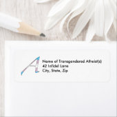Transgender Pride "Scarlet" Letter A Labels (Insitu)