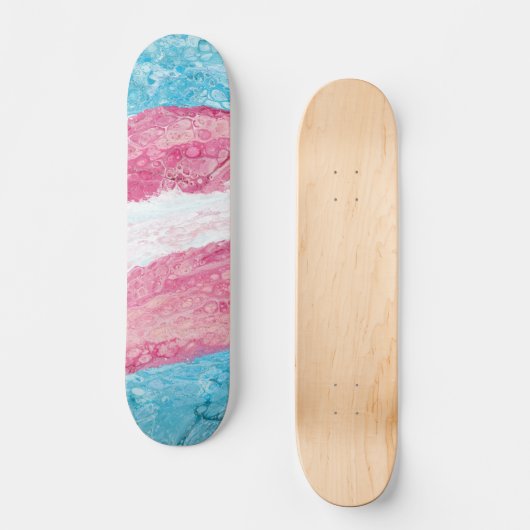 Transgender Pride | Skateboard Deck (Voorkant)