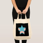 Transgender pride sterren tote bag (Voorkant (product))