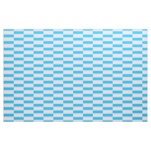 Transgender Pride Stof per Meter (Geruit) (Yard (91,4 cm))