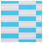 Transgender Pride Stof per Meter (Geruit) (Swatch)