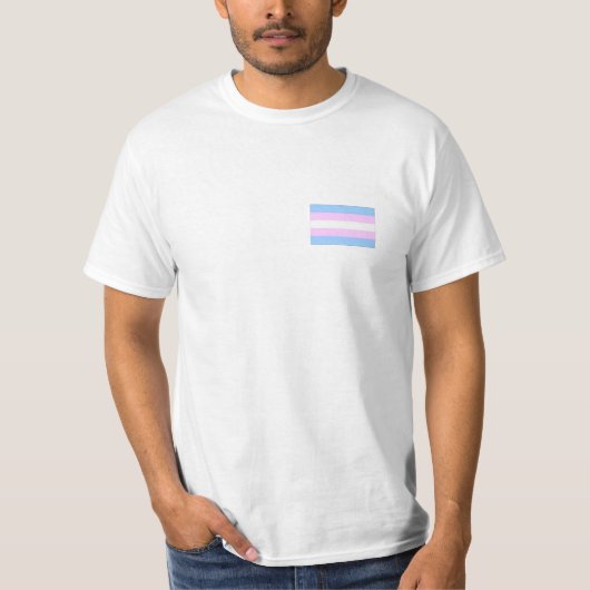 Transgender Pride T-shirt (Voorkant)