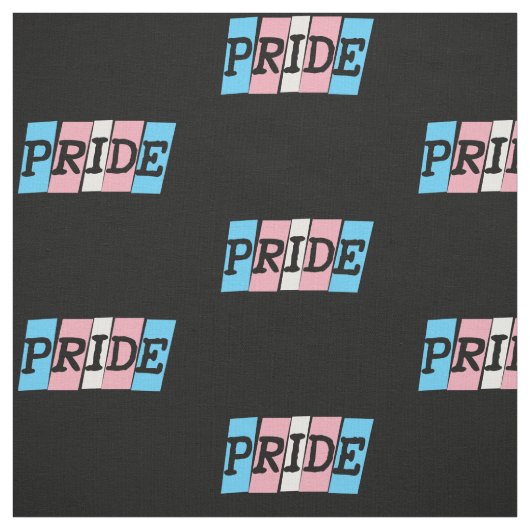 Transgender pride tekstteken stof (Swatch)