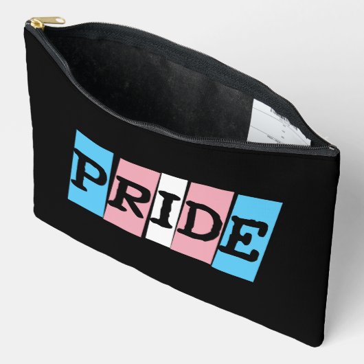 Transgender Pride text Etui (Open)