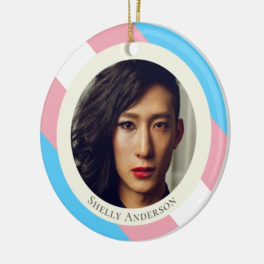 Transgender Pride Transitie Gift t-day Ornament (Links)