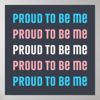 Transgender Pride: trots om mij te zijn - Trans-Lo Poster