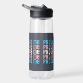 Transgender Pride: trots om mij te zijn - Trans-Lo Waterfles (Rechts)