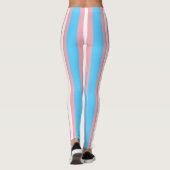 Transgender Pride viering Leggings (Achterkant)