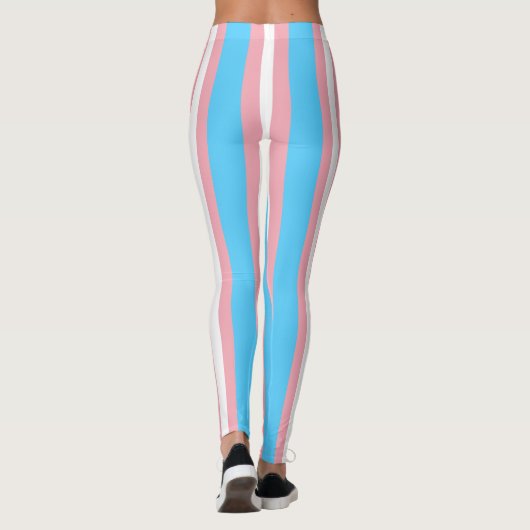 Transgender Pride viering Leggings (Achterkant)