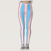 Transgender Pride viering Leggings (Voorkant)