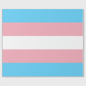 Transgender Pride vlag Cadeaupapier (Vlak)
