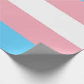 Transgender Pride vlag Cadeaupapier (Hoek)