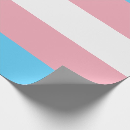 Transgender Pride vlag Cadeaupapier (Hoek)