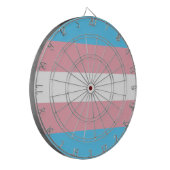 Transgender Pride-vlag Dartbord (Voorkant Links)