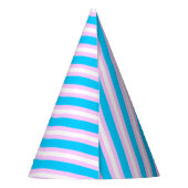 Transgender Pride-vlag Feesthoedjes (Achterkant)