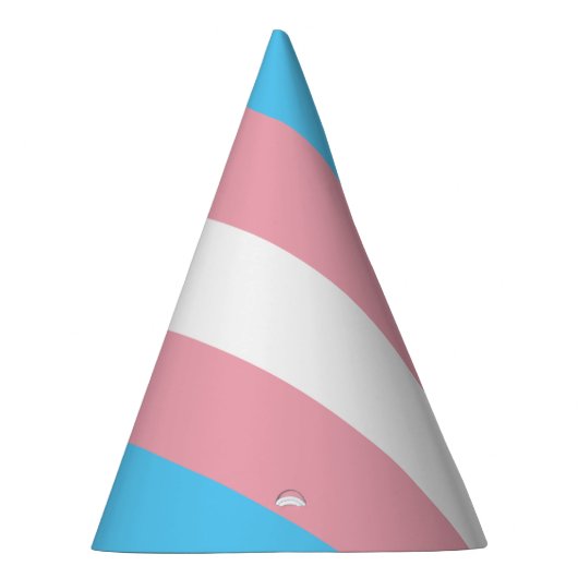 Transgender pride vlag feesthoedjes (Rechts)
