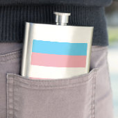 Transgender Pride-vlag Flacon (Voorbeeld)