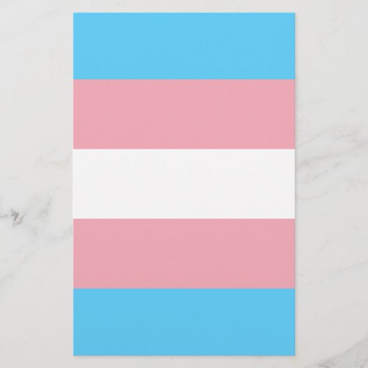 Transgender Pride-vlag Flyer (Voorkant)