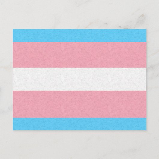 Transgender Pride vlag gekleurde achtergrond Briefkaart (Voorkant)